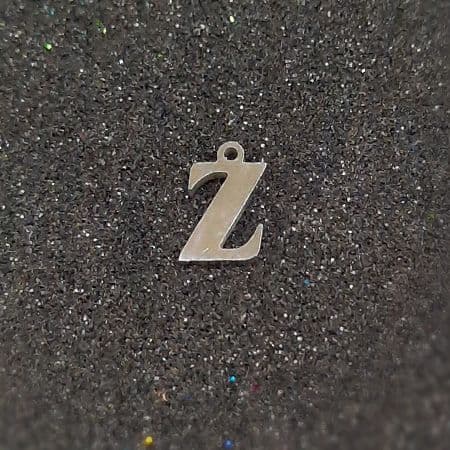 حروف استیل نقره ای لاتین Z کد264