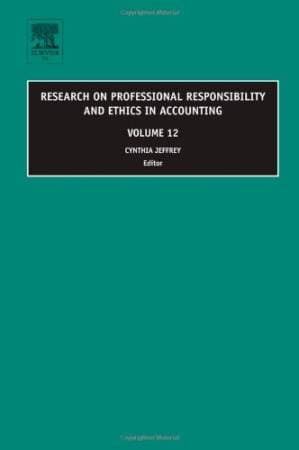 دانلود کتاب Research on Professional Responsibility and Ethics in Accounting, Volume 12 (Research on Professional Responsibility and Ethics in Accounting) (Research … Responsibility and Ethics in Acco
