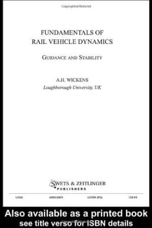 دانلود کتاب Fundamentals of rail vehicle dynamics: guidance and stability