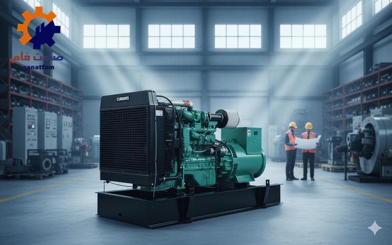 دیزل ژنراتور 125 کاوا کامینز 6BTA5.9-G6