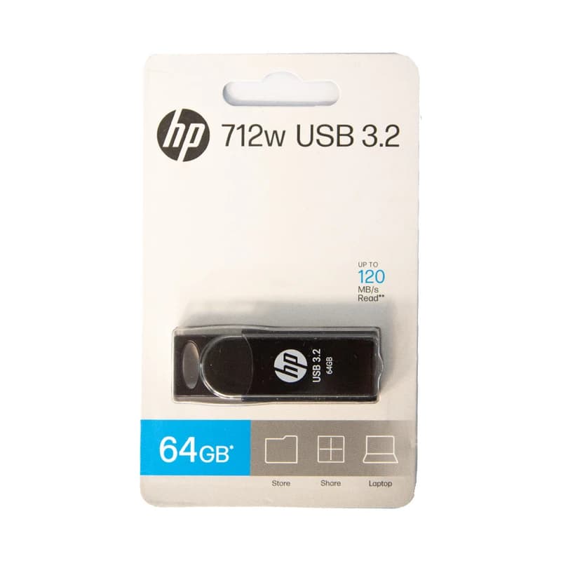 فلش مموری اچ‌ پی مدل 712W ظرفیت 64 گیگابایت با رابط USB 3.2 — تصویر ۳