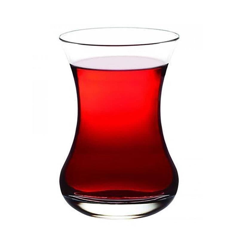 استکان کمرباریک پاشاباغچه مدل اینچه‌بلی کد 42401 ست 6 عددی — تصویر ۲