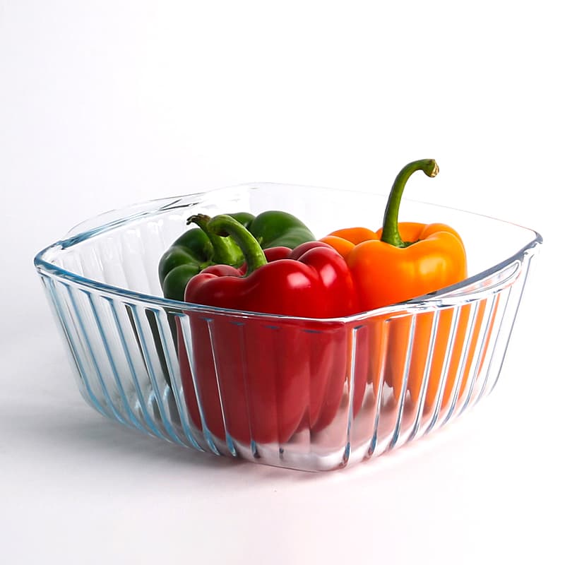 قابلمه پیرکس مربع دربدار بورجام سایز 20*24 کد 59049 — تصویر ۲