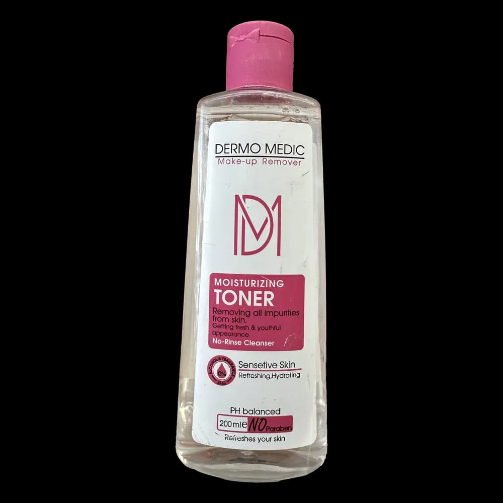 تونر پاک کننده صورت درمومدیک 200 میلیلیتر | مناسب پوستهای حساس