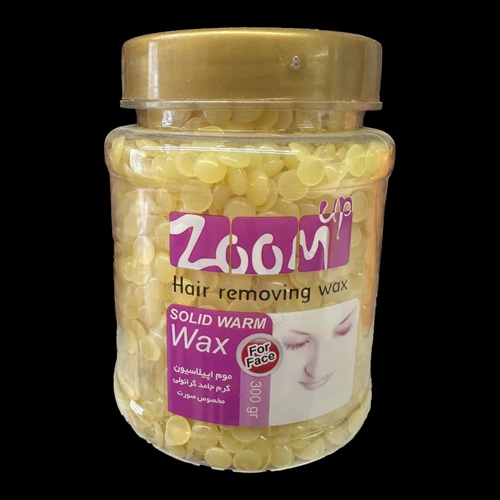 موم اپیلاسیون گرانولی Zoom Up مدل بابونه – 300 گرم | مناسب پوست حساس و کاهش التهاب