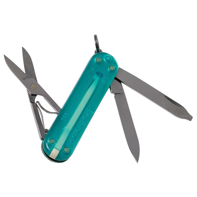 چاقو چندکاره ویکتورینوکس مدل Classic SD Transparent رفرنس 0.6223.T24G — تصویر ۴