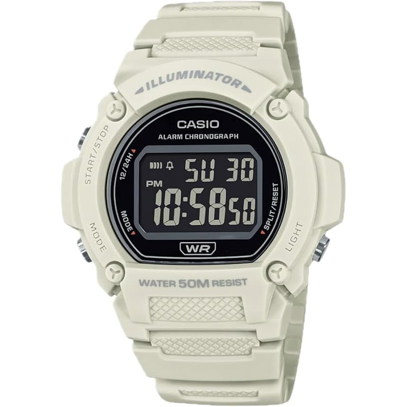 ساعت مردانه کاسیو مدل W-219HC-8BV