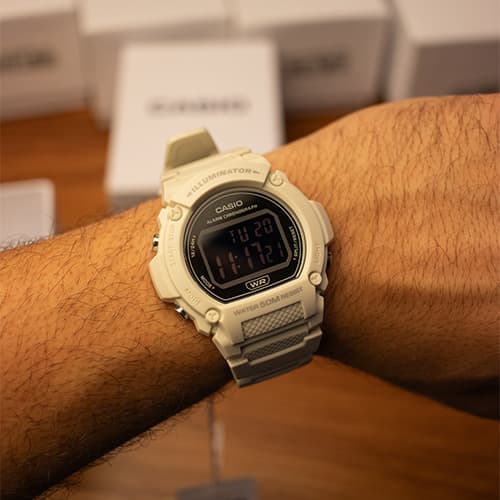 ساعت مردانه کاسیو مدل W-219HC-8BV — تصویر ۵