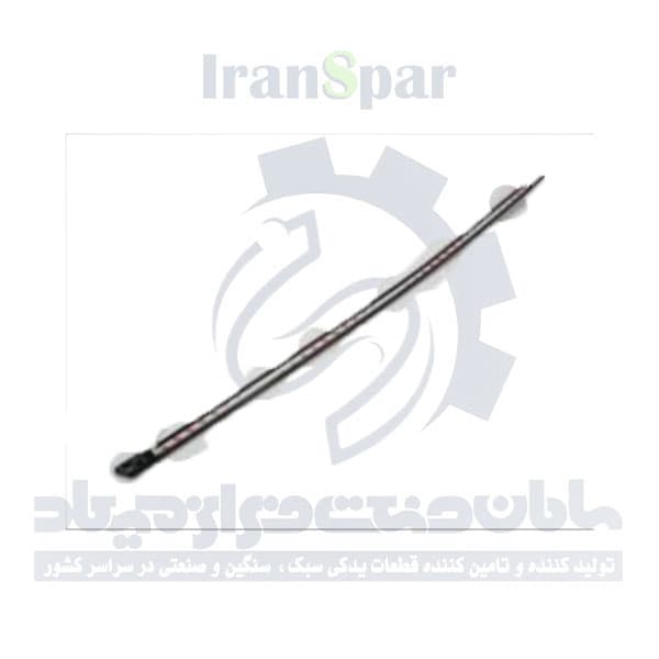 زه استيل بالای درب عقب سانتافه 2014 راست