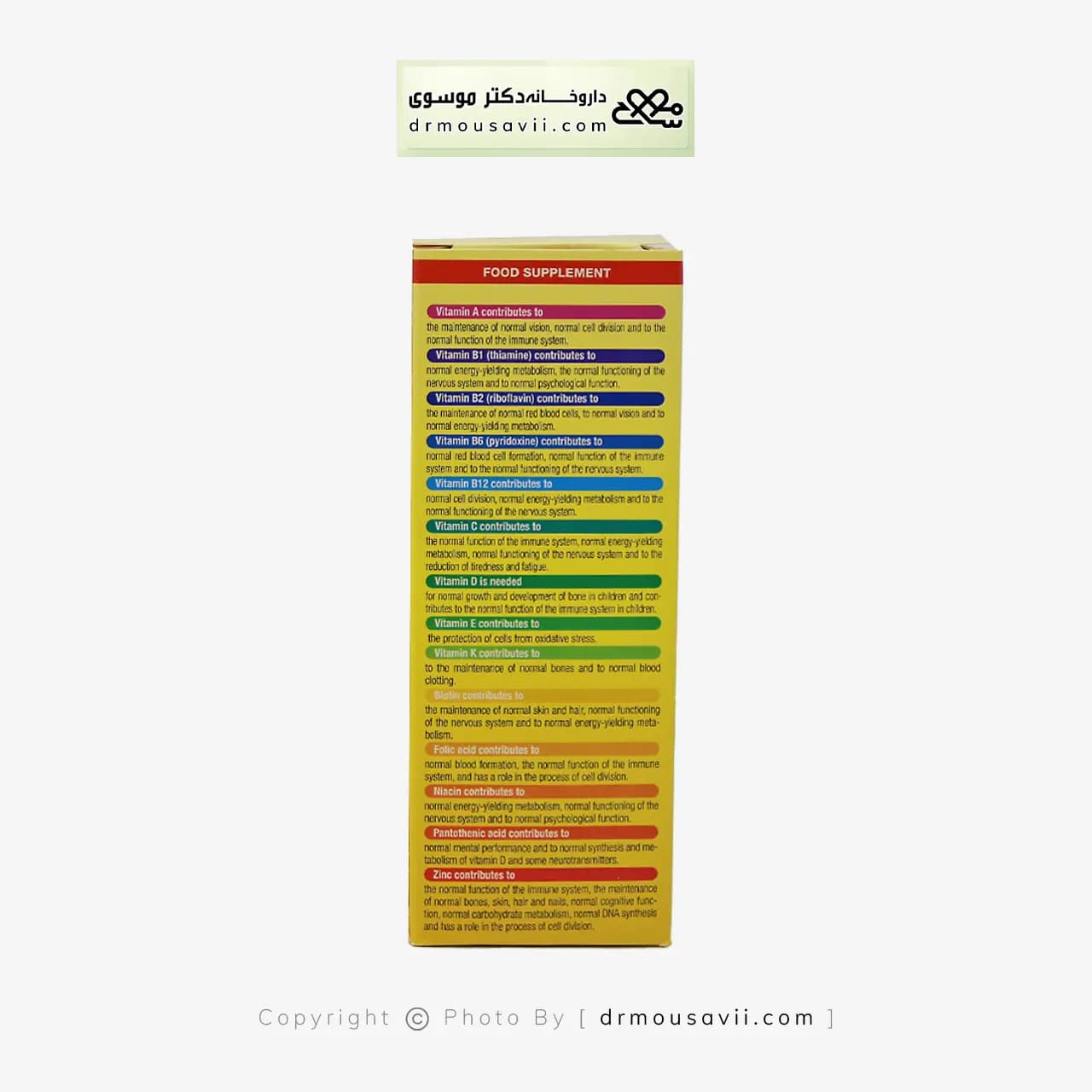 شربت مولتی زینک فیشر کیندر 200 میلی لیتر — تصویر ۶