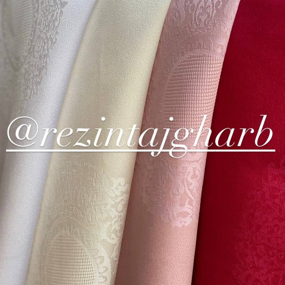 رومیزی ژاگارد دایره طرح رومانس رزین تاژ — تصویر ۶