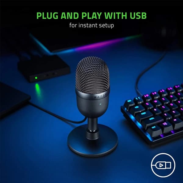 میکروفون گیمینگ ریزر مدل Razer Seiren V3 Mini Microphone — تصویر ۵