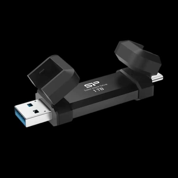 هارد فلشی اس اس دی یک ترابایت سیلیکون پاور مدل Silicon Power Portable SSD DS72 USB 3.2 Gen2 — تصویر ۲