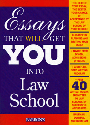 دانلود کتاب Essays That Will Get You into Law School