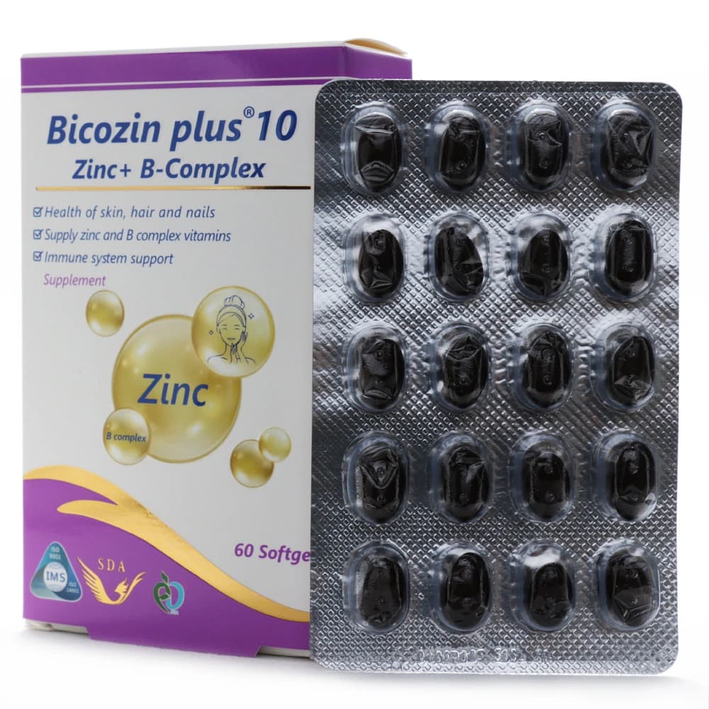کپسول بیکوزین پلاس 10 سیمرغ دارو — تصویر ۲