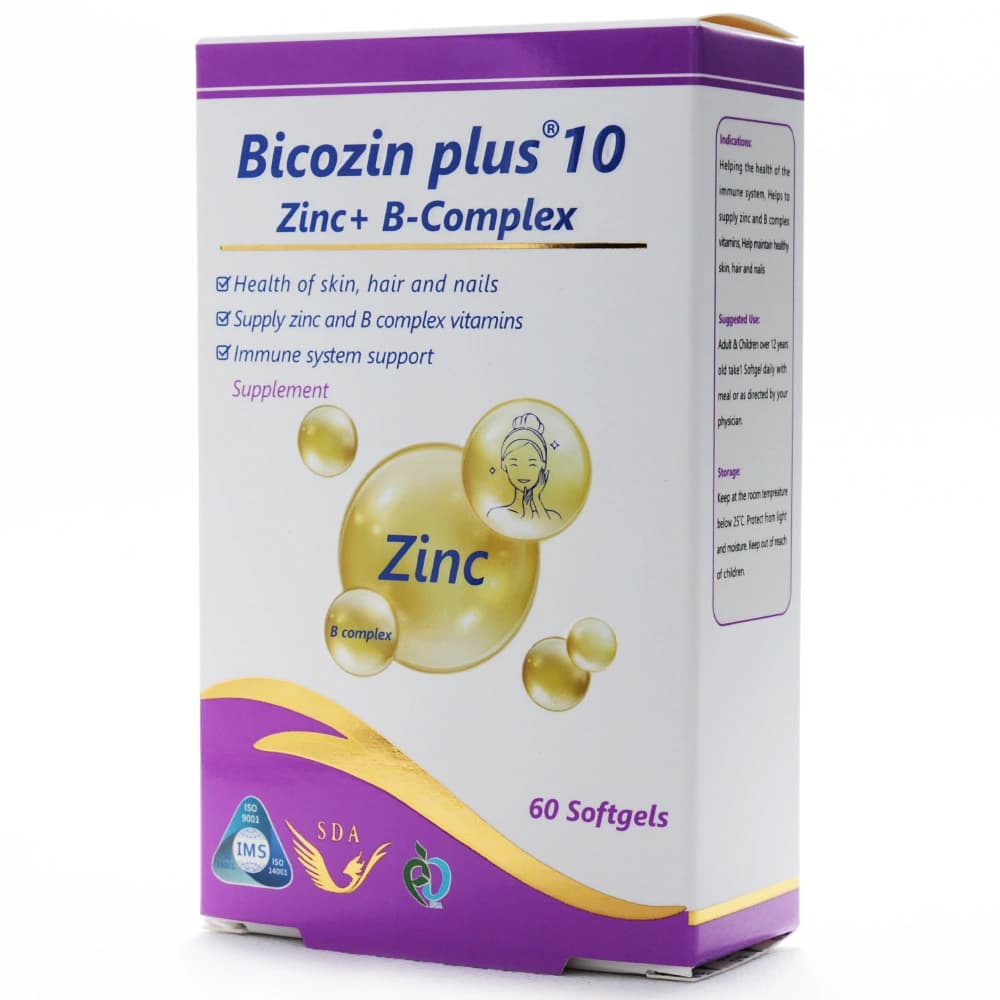 کپسول بیکوزین پلاس 10 سیمرغ دارو
