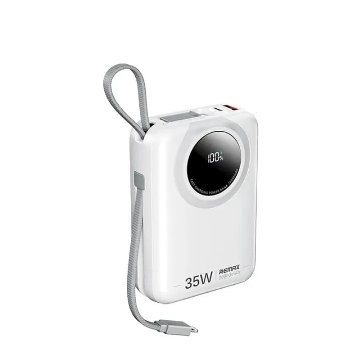 پاوربانک 35 وات ریمکس مدل RPP-73 ظرفیت 20000 میلی آمپر ساعت