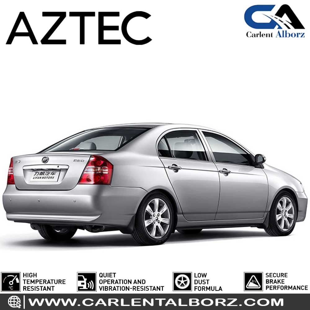 لنت ترمز عقب لیفان 620 آزتک AZTEC