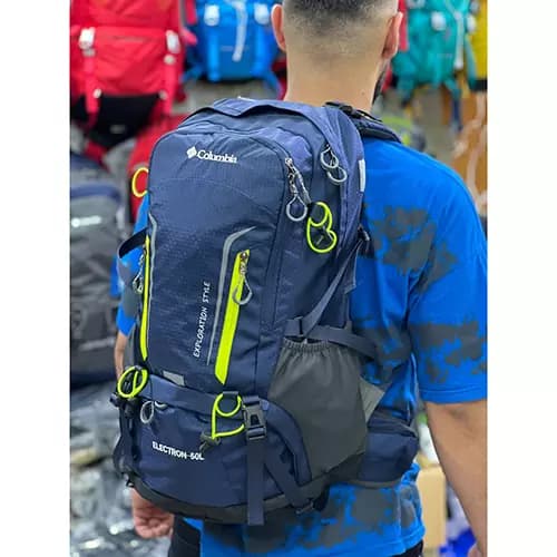 کوله پشتی کوهنوردی 50 لیتری کلمبیا مدل الکترون ا Columbia 50 liter backpack — تصویر ۲