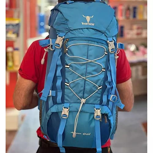 کوله پشتی کوهنوردی 5+45 لیتری کله گاوی(پکینیو) مدل Advanture — تصویر ۳