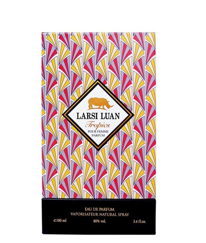 ادوپرفیوم زنانه لارسی لوان مدل تراپیکس Larsi Luan Tropics حجم 100 میل — تصویر ۲