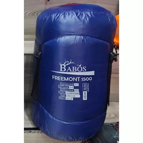 کیسه خواب 2 کیلوگرمی پر خالص بابوس مدل freemont 1500 — تصویر ۳