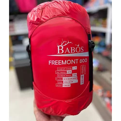 کیسه خواب 1300گرم پر خالص بابوس مدل Freemont 800( ارسال رایگان) — تصویر ۲