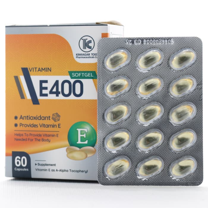 ویتامین E400 کیمیاگر طوس — تصویر ۲