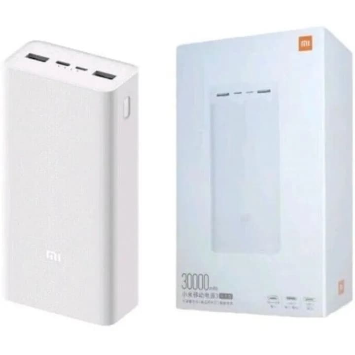 پاوربانک شیائومی اصلی مدل Mi M6 ظرفیت 30000 میلی آمپر ساعت (pb3018zm)
