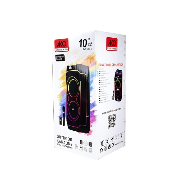 اسپیکر بلوتوثی آکو مدل sound box 2000 — تصویر ۲