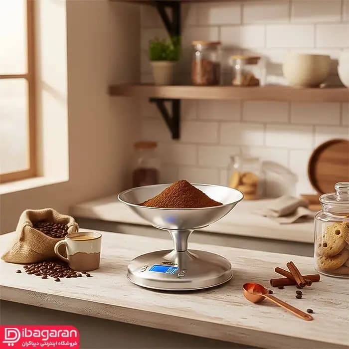 ترازو دیجیتال آشپزخانه استیل ریور مدل 4252 — تصویر ۵