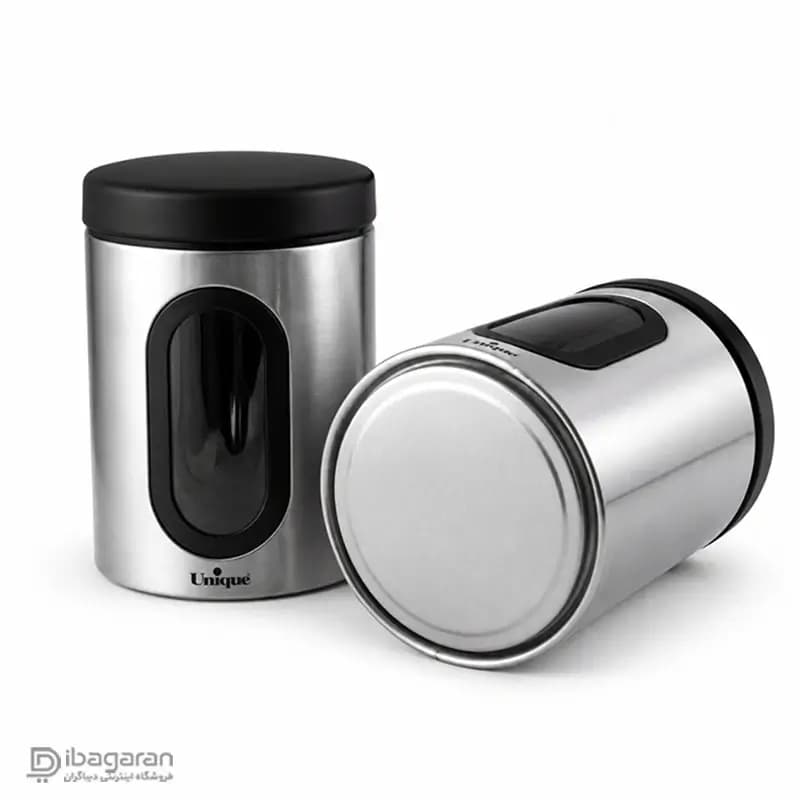 ست بانکه 4 عددی استیل یونیک 1 کیلویی مدل UN-5970 — تصویر ۴