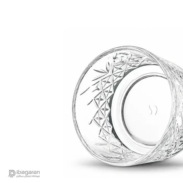 پیاله بلور 4 عددی پاشاباغچه مدل تایملس 530040 — تصویر ۴