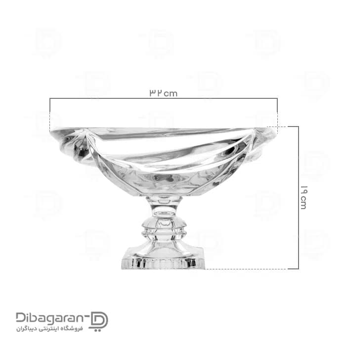 میوه خوری پایه دار پیرلس مدل ولکانو کد 72400 — تصویر ۷