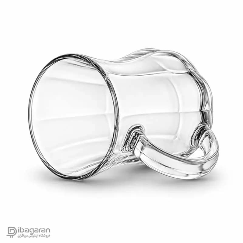 استکان کمر باریک 6 عددی پاشاباغچه مدل دیم 55373 — تصویر ۳