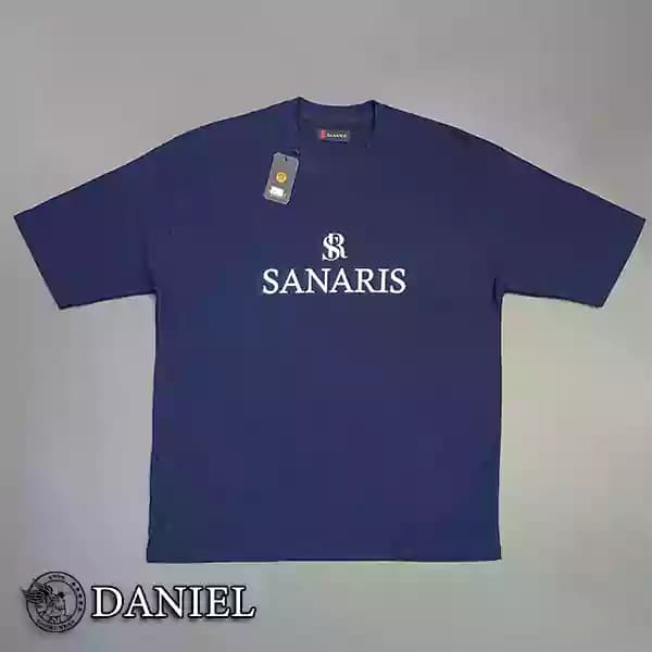 تیشرت یقه گرد نخی طرح SANARIS — تصویر ۴