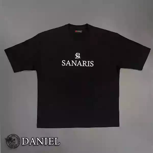 تیشرت یقه گرد نخی طرح SANARIS — تصویر ۳