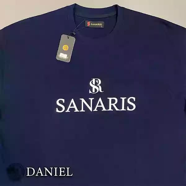 تیشرت یقه گرد نخی طرح SANARIS — تصویر ۷