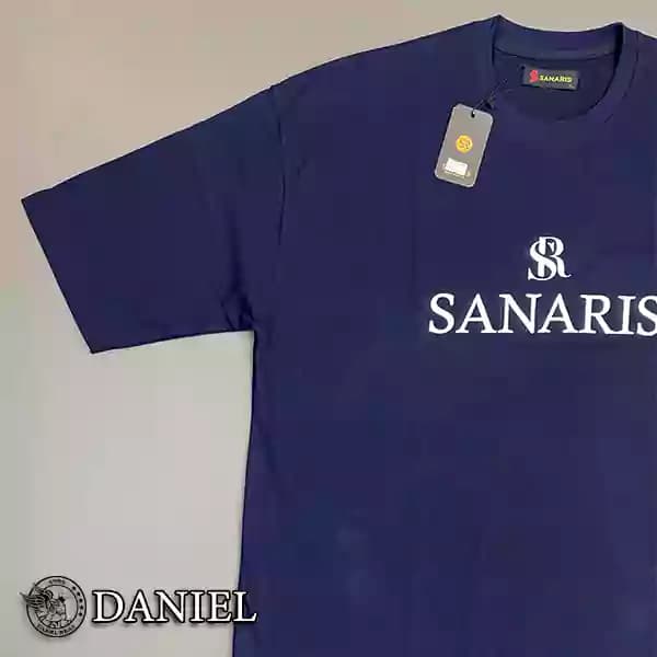 تیشرت یقه گرد نخی طرح SANARIS — تصویر ۶