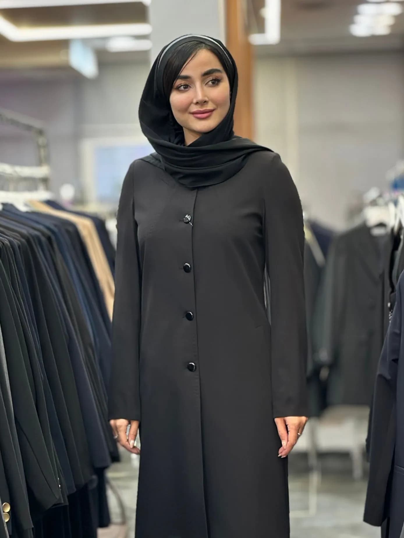 مانتو تک یقه گرد بانتو دوزی