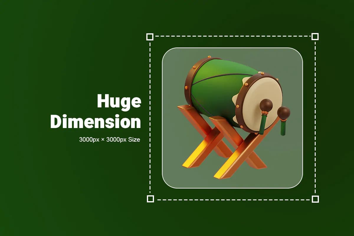 10 آیکون ماه رمضان 3D — تصویر ۳