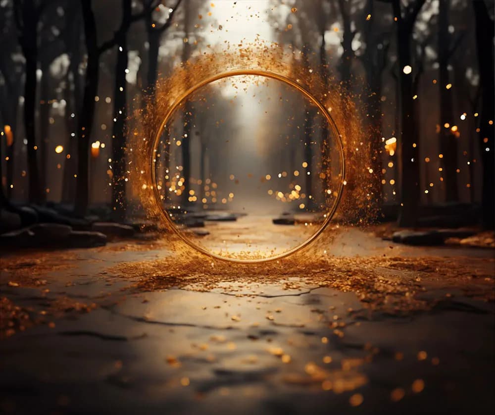 بک گراند حلقه طلایی — تصویر ۳