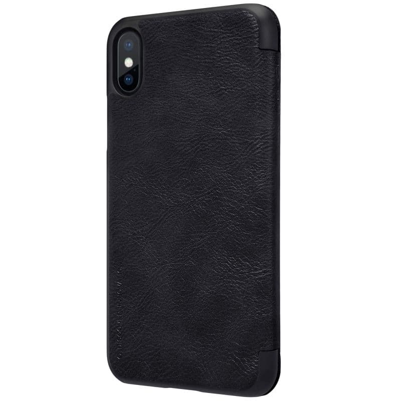 کیف چرمی نیلکین آیفون Nillkin Qin Leather Case iPhone XS — تصویر ۵