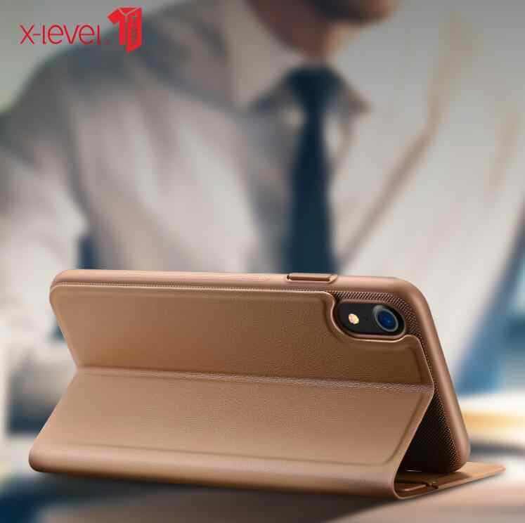 کیف محافظ چرمی آیفون 11 برند X-Level Wallet — تصویر ۵