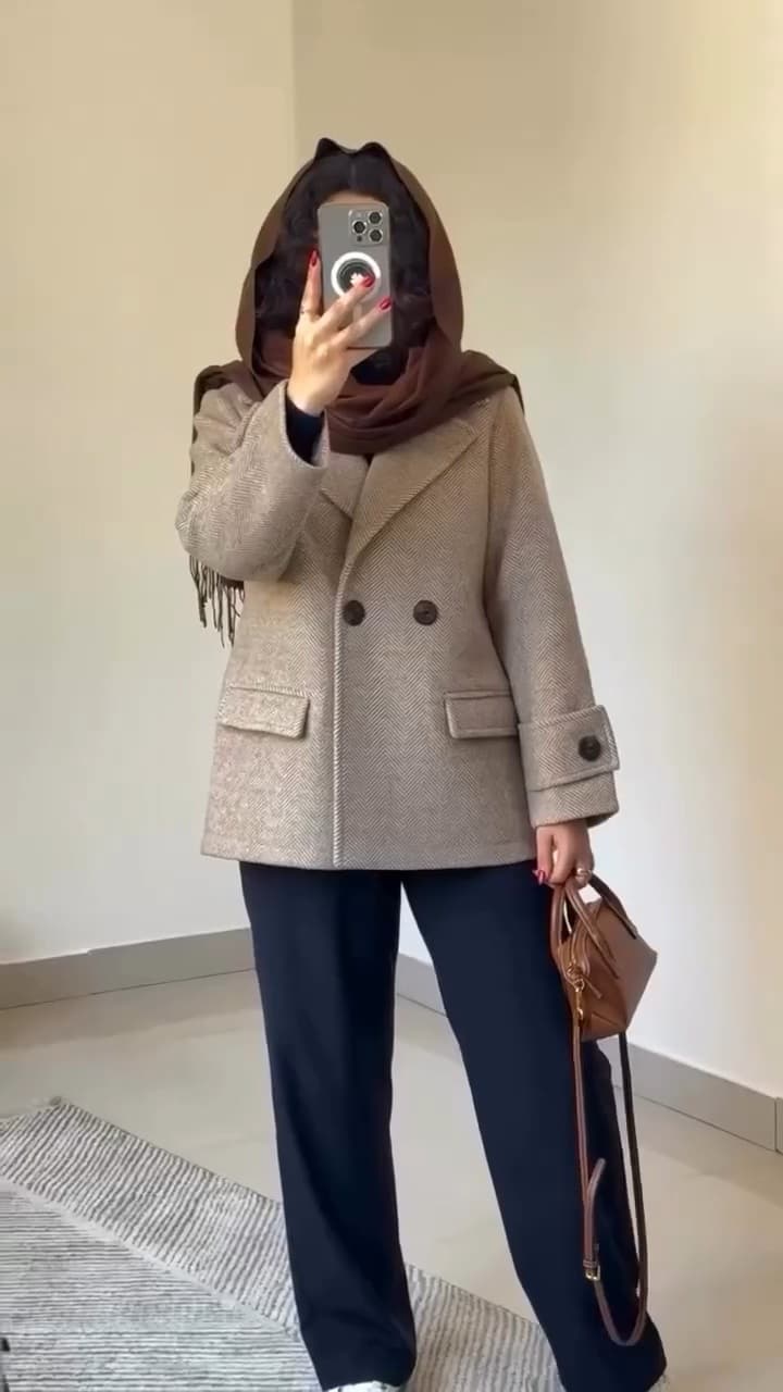 پالتو زنانه مدل شرلین — تصویر ۵