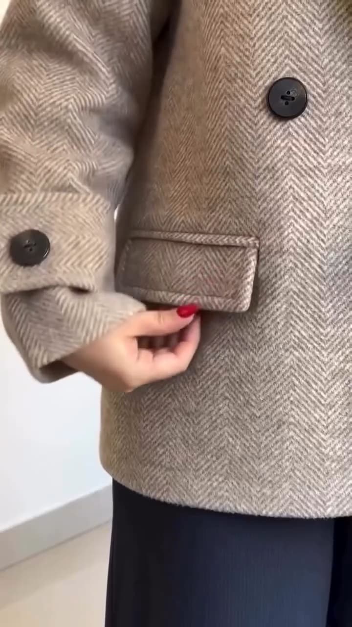 پالتو زنانه مدل شرلین — تصویر ۳