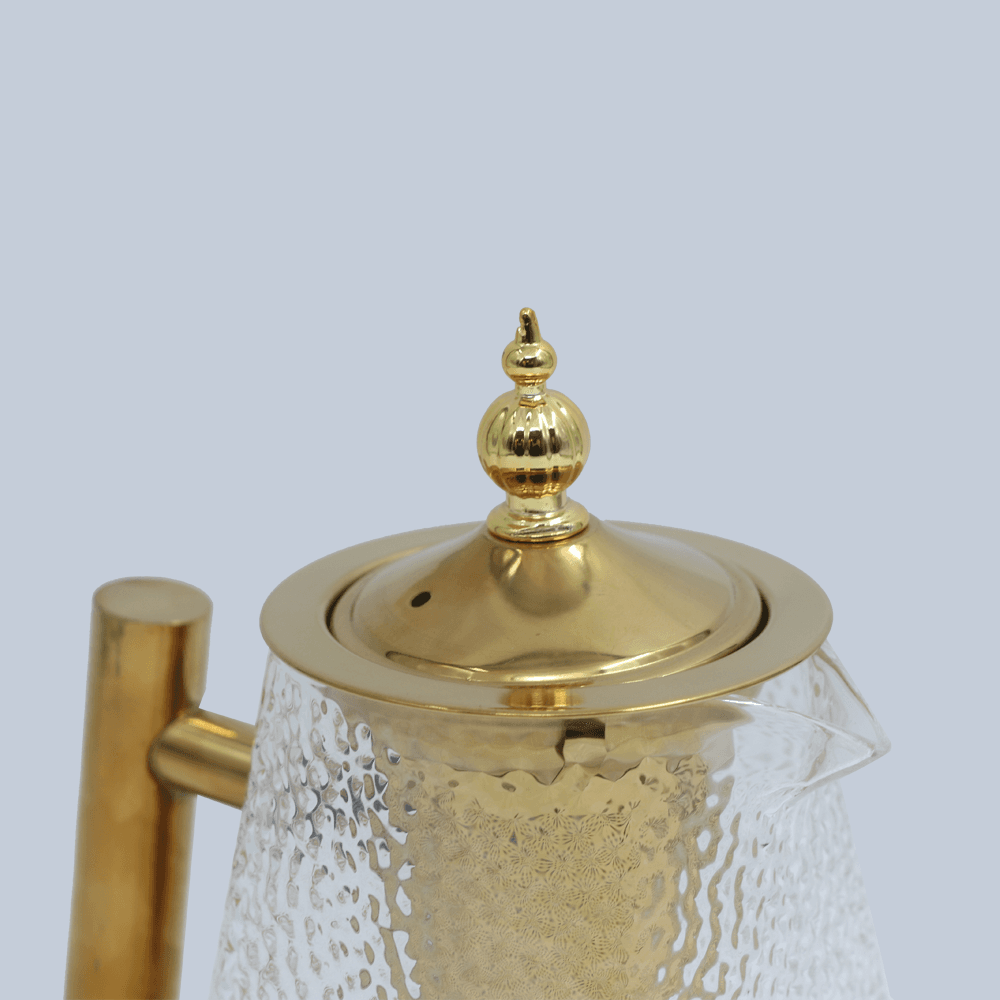 قوری پیرکس مدل برفی کف مربع 950 میل — تصویر ۵