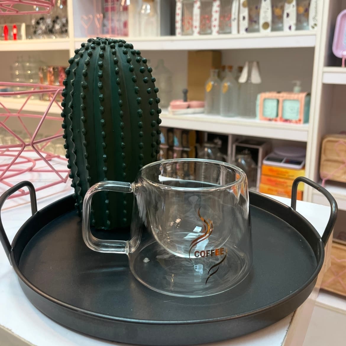 ماگ دو جداره کافی COFFEE — تصویر ۴