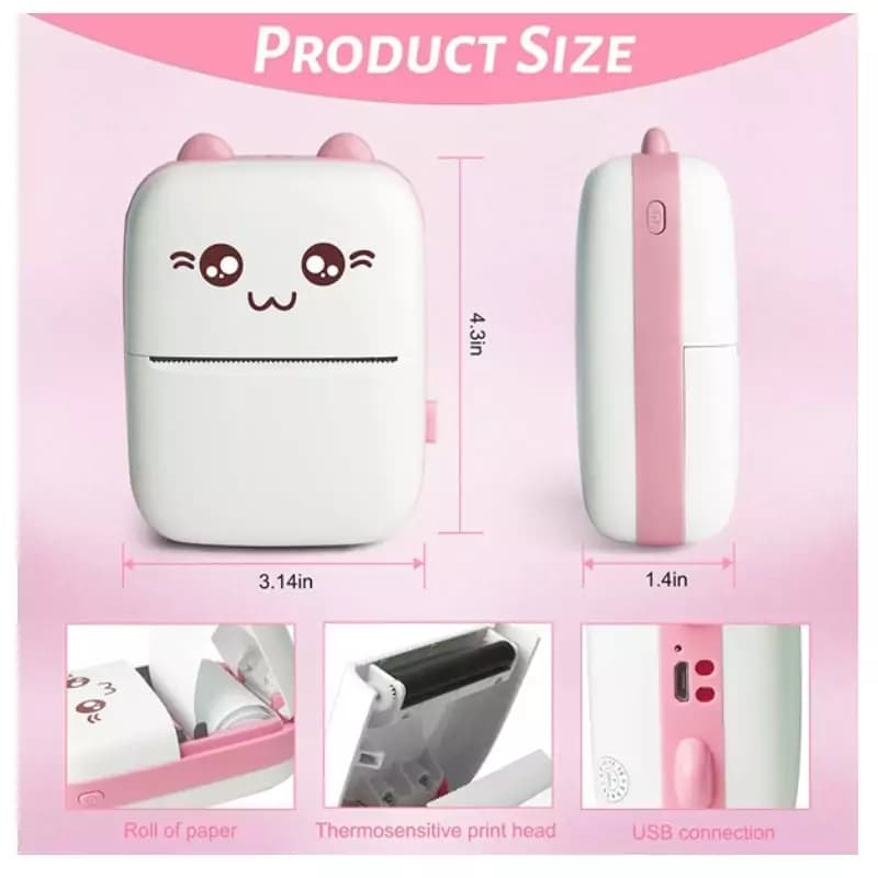 مینی پرینتر جیبی و لیبلزن MiNi Printer — تصویر ۲