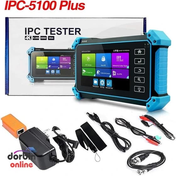 تستر دوربین مداربسته مدل IPC 5100 PLUS ا IPC 5100 PLUS CCTV camera tester — تصویر ۲